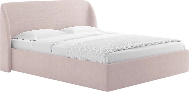 Полуторная кровать Сонум Nicole 140x200 (лаунж розовый)