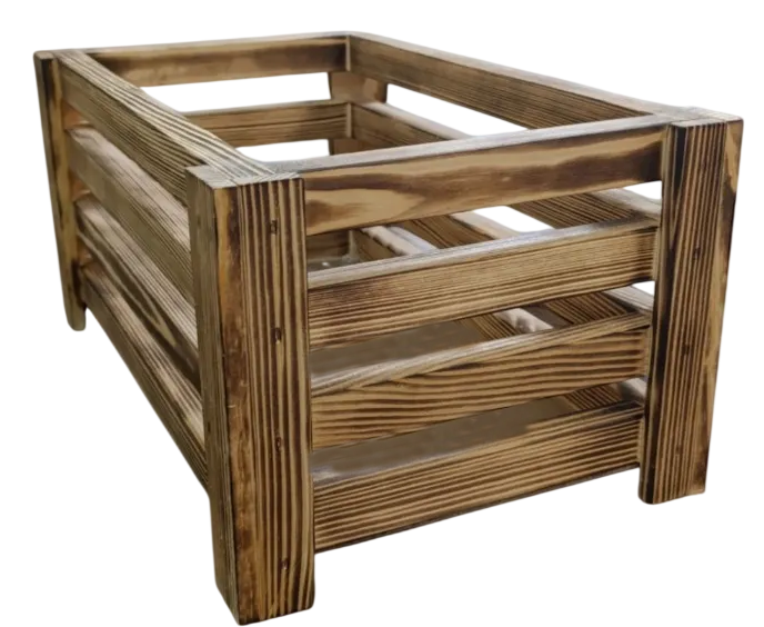 Ящик декоративный KraftHouse 26x42x20 / 2044413585882 (обожженный)
