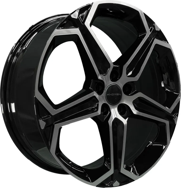 Литой диск Khomen KHW1909 Volvo XC60 19x7.5" 5x108мм DIA 63.4мм ET 50.5мм (Black FP)