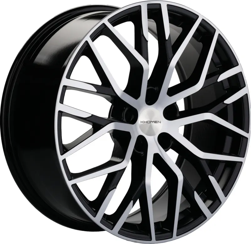 Литой диск Khomen KHW2005 Toyota/Lexus 20x8.5" 5x114.3мм DIA 60.1мм ET 35мм (Black FP)