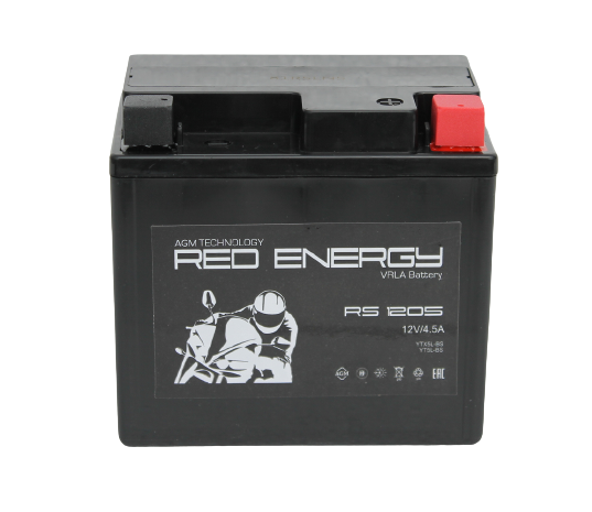 Мотоаккумулятор Red Energy RS1205 YTX5L-BS / YTZ7S / YT5L-BS (4.5А/ч) — фото 2