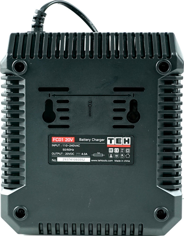 Зарядное устройство для электроинструмента TEH FC01 20V — фото 3