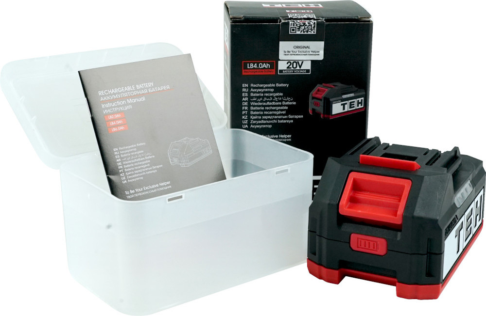 Аккумулятор для электроинструмента TEH LB4.0Ah 20V 10C — фото 6