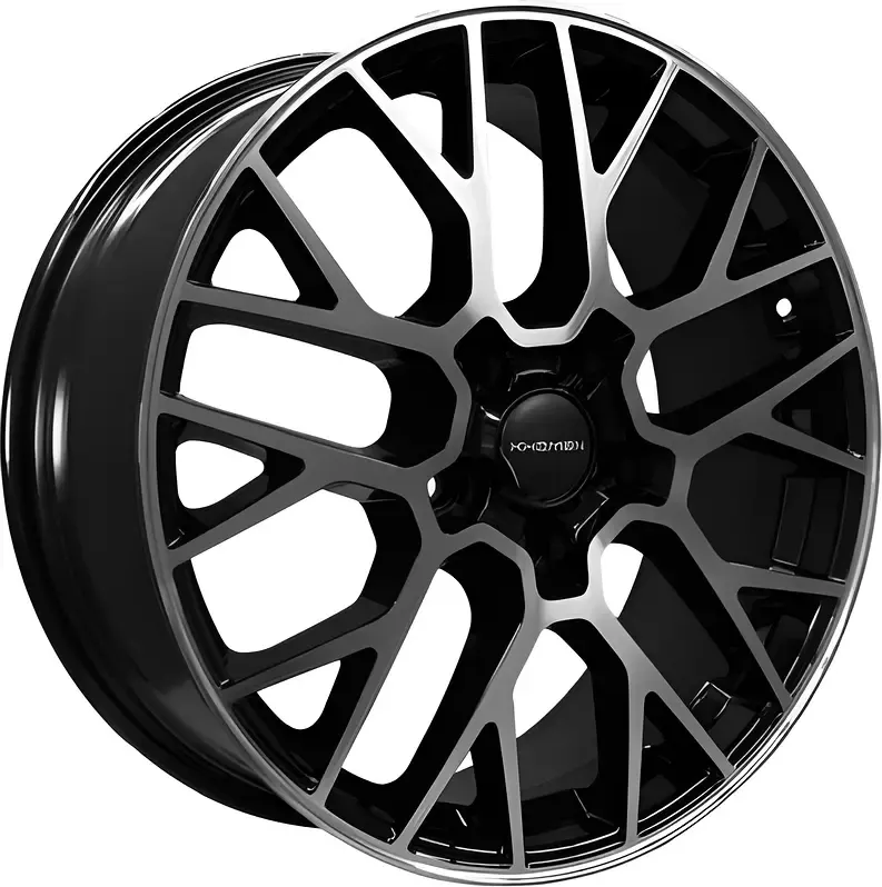 Литой диск Khomen KHW1818 Tucson 18x7" 5x114.3мм DIA 67.1мм ET 51мм (Black FP)