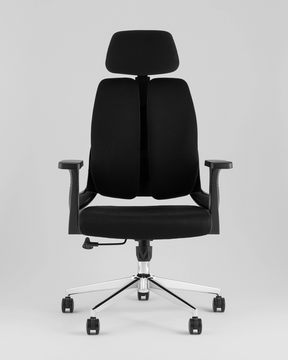 Кресло офисное TopChairs Kineo WH-A888 (черный) — фото 2