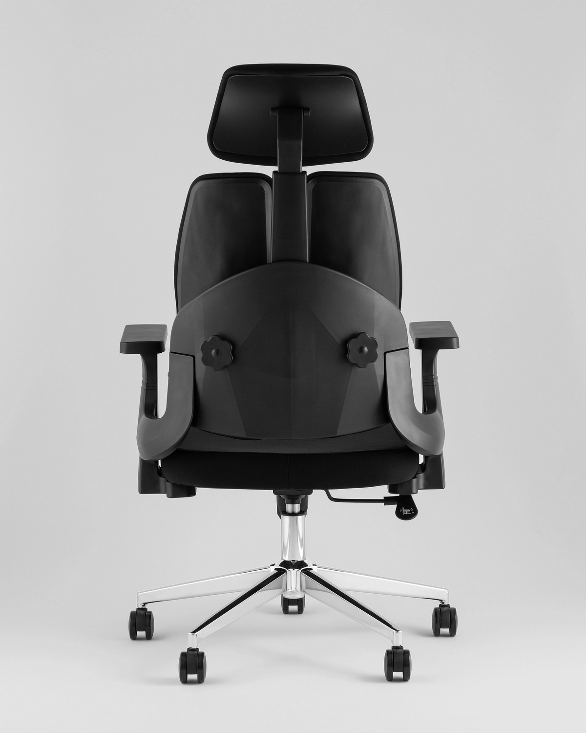 Кресло офисное TopChairs Kineo WH-A888 (черный) — фото 4