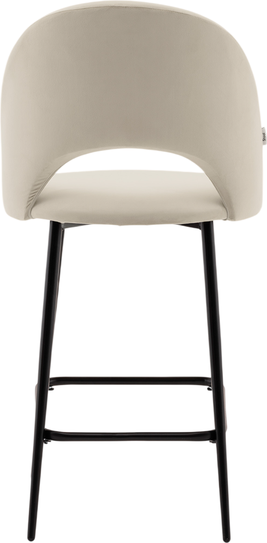 Стул барный Stool Group Меган SN LV-122-H07-01P-01 (велюр бежевый) — фото 4