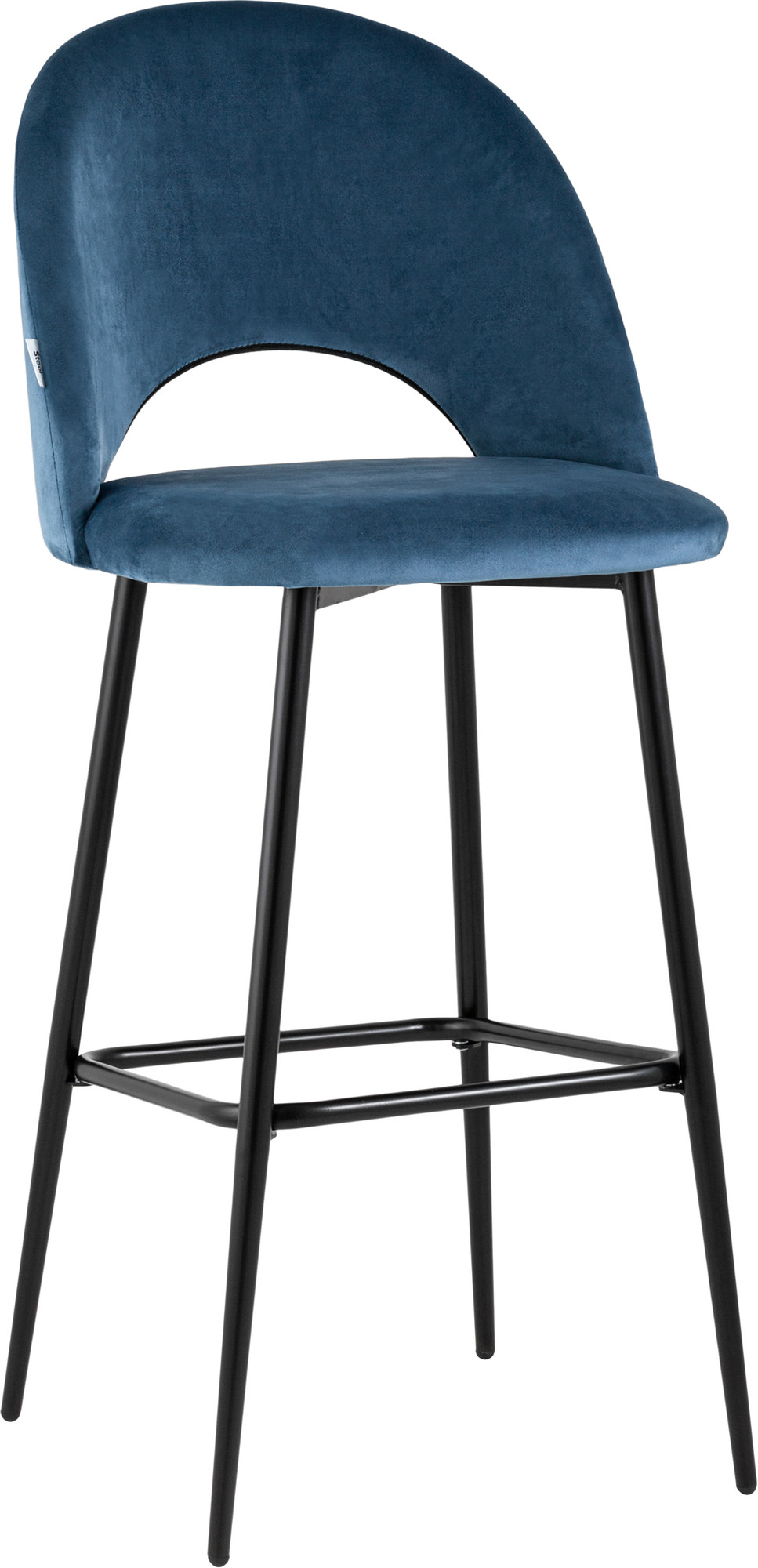 Стул барный Stool Group Меган SN LV-122-H58-01P-01 (велюр пыльно-синий)