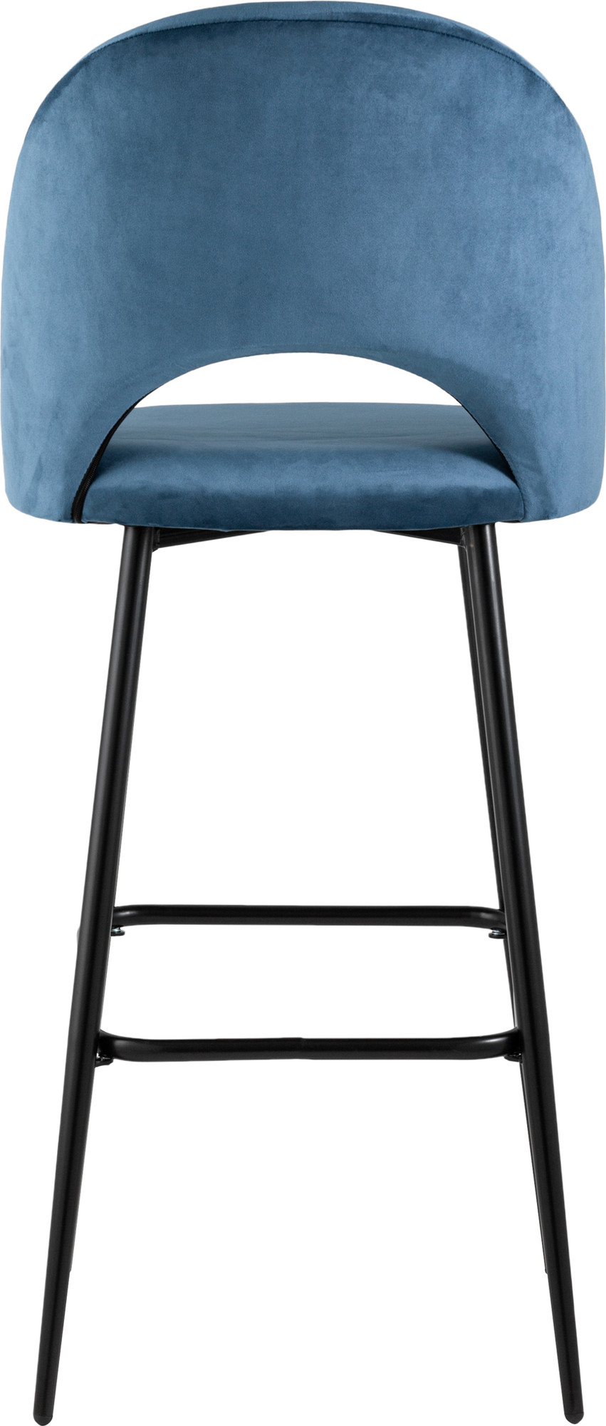 Стул барный Stool Group Меган SN LV-122-H58-01P-01 (велюр пыльно-синий) — фото 4