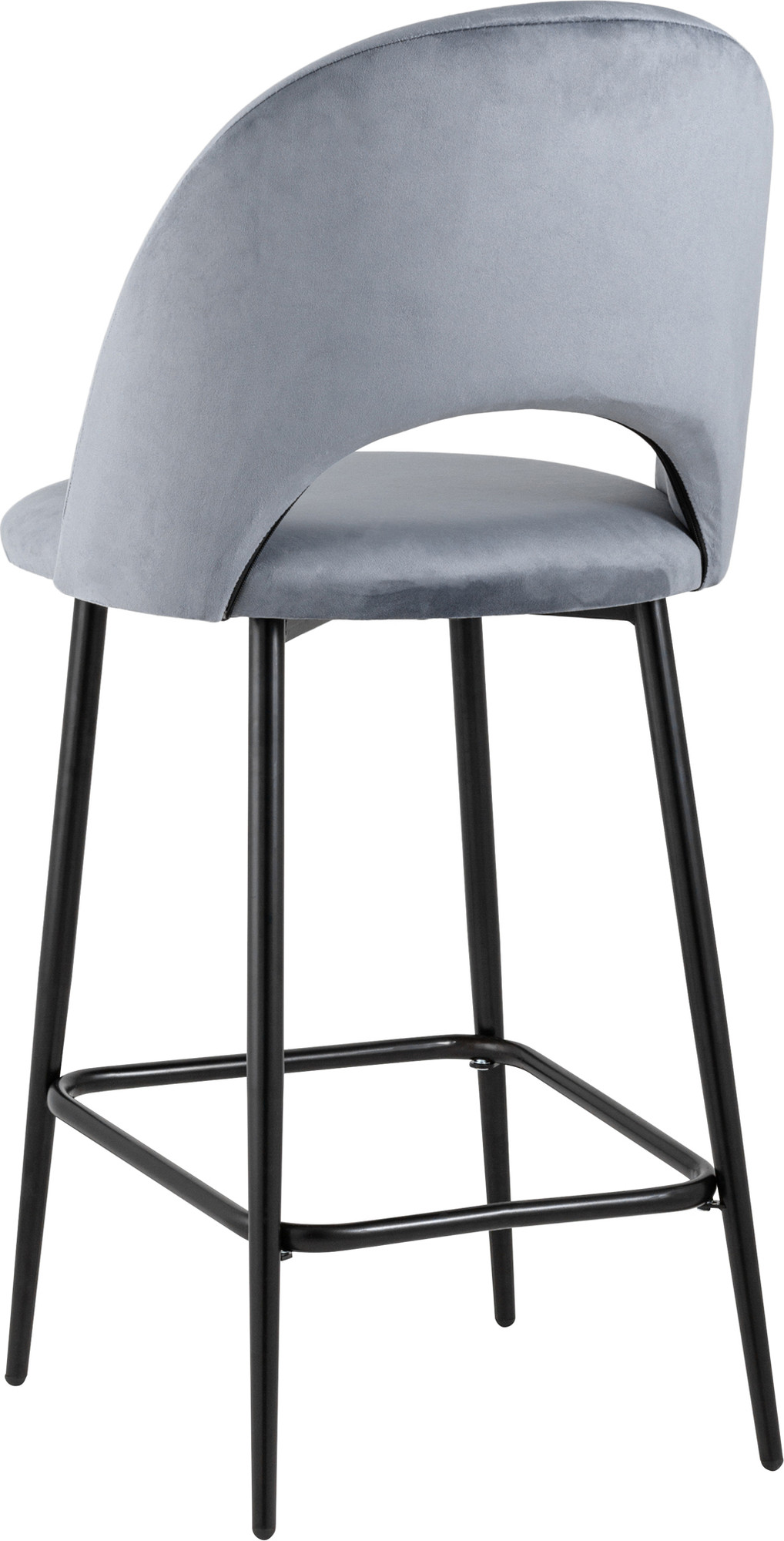 Стул барный Stool Group Меган SN LV-122-H14-01P-01 (велюр серый) — фото 5