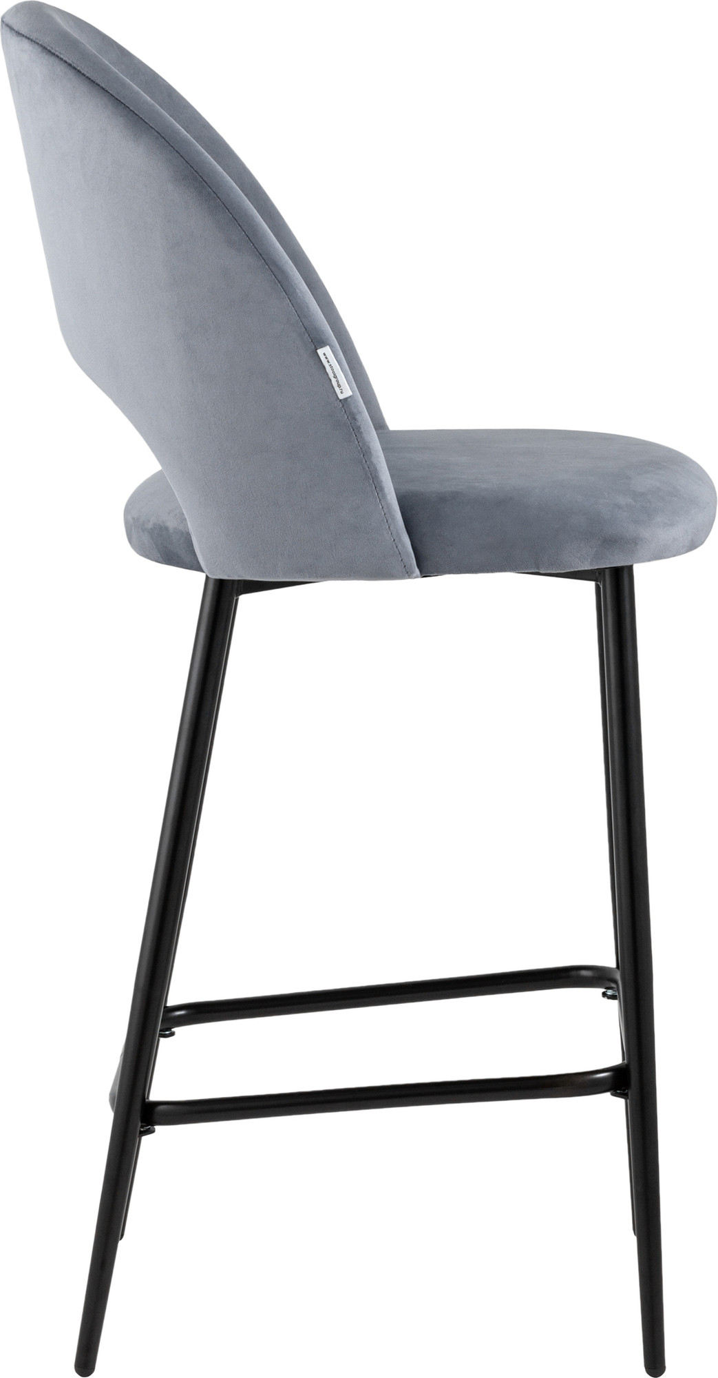 Стул барный Stool Group Меган SN LV-122-H14-01P-01 (велюр серый) — фото 3