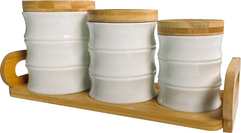 Набор емкостей для хранения Lenardi Bamboo 140-169 (3шт)