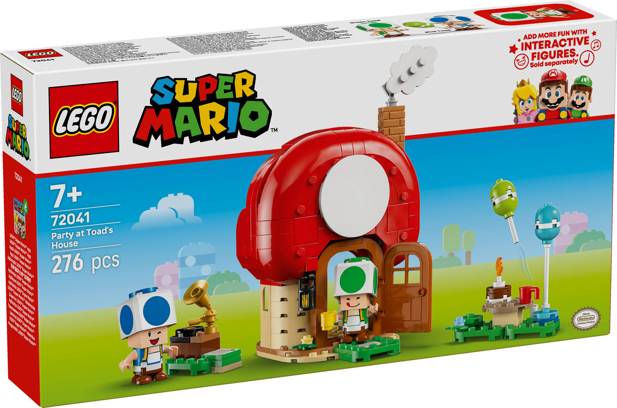 Конструктор Lego Super Mario Вечеринка в доме Жабы 72041