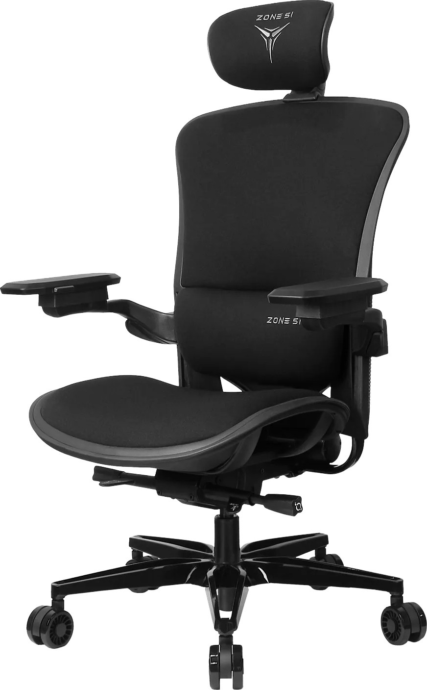 Кресло геймерское Zone 51 Freelancer W8 / Z51-FW8-BK (черный) — фото 3