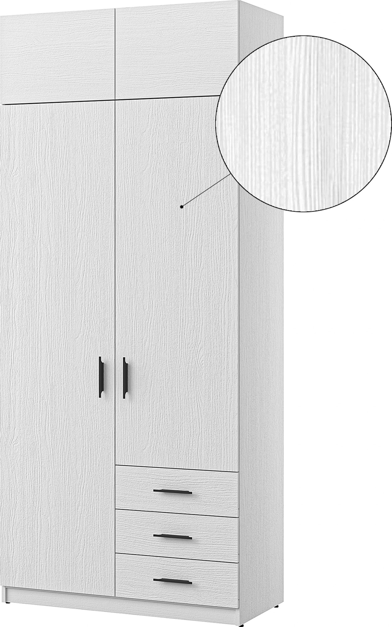 Антресоль Involux Престон 226H011_A (белый структурный) — фото 6