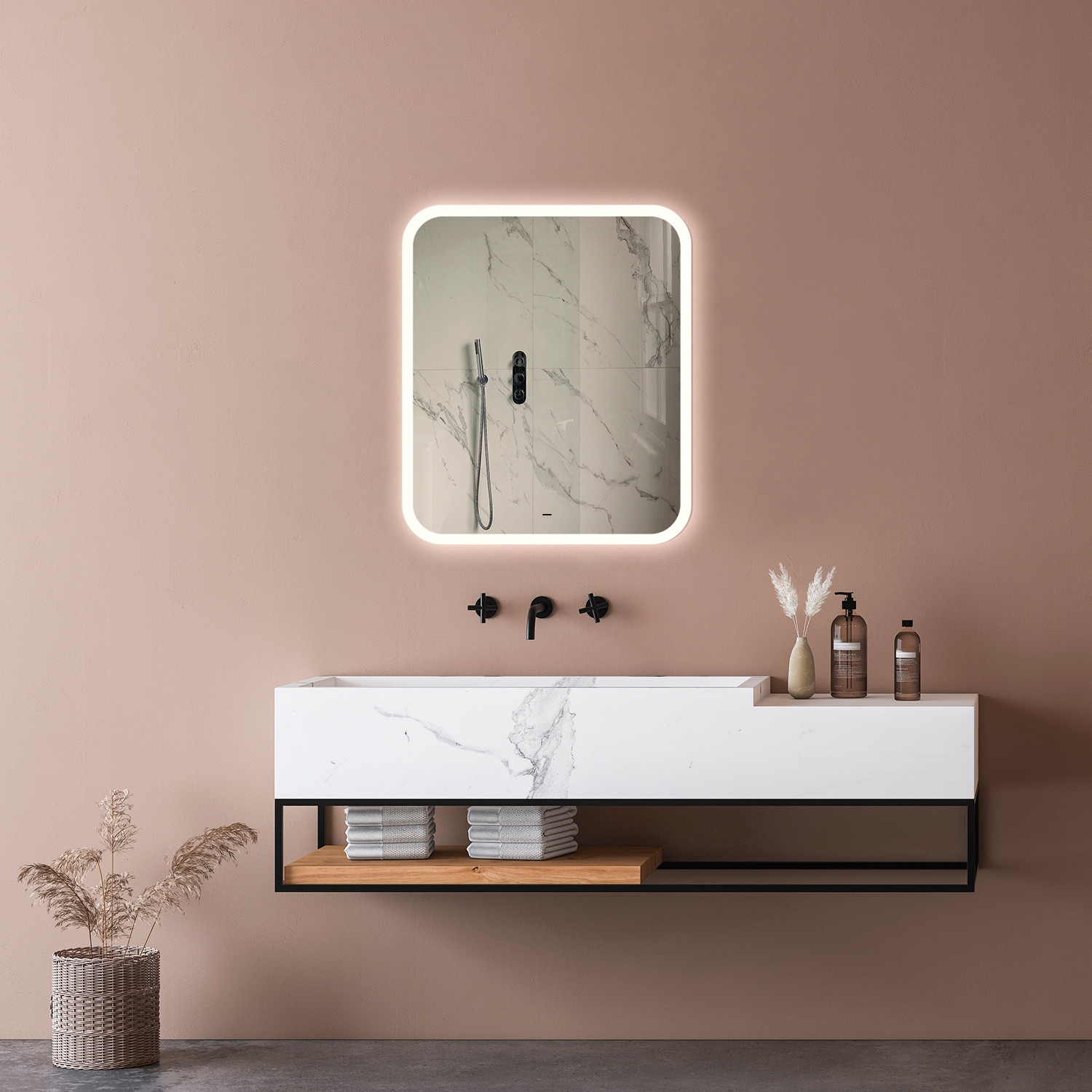 Зеркало Silver Mirrors Forma 68x80 / LED-00002761