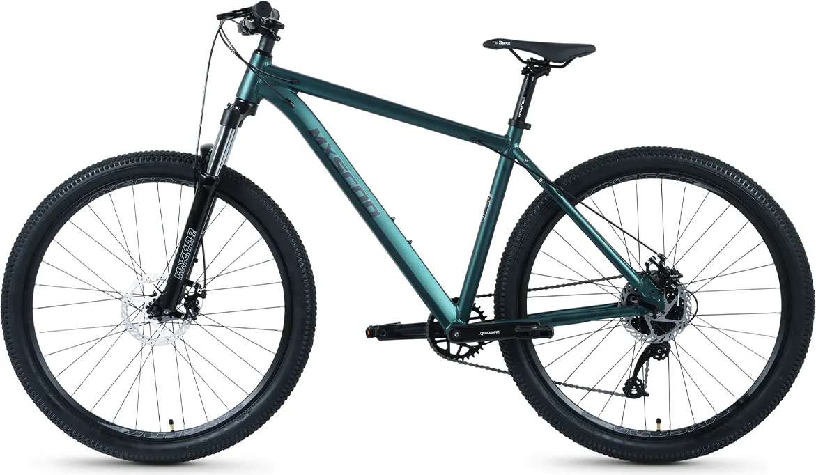 Велосипед Maxiscoo MTB 3BIKE 27.5 M330 2026 / MSC-M3-2721-19 (зеленый, разобранный в коробке) — фото 2