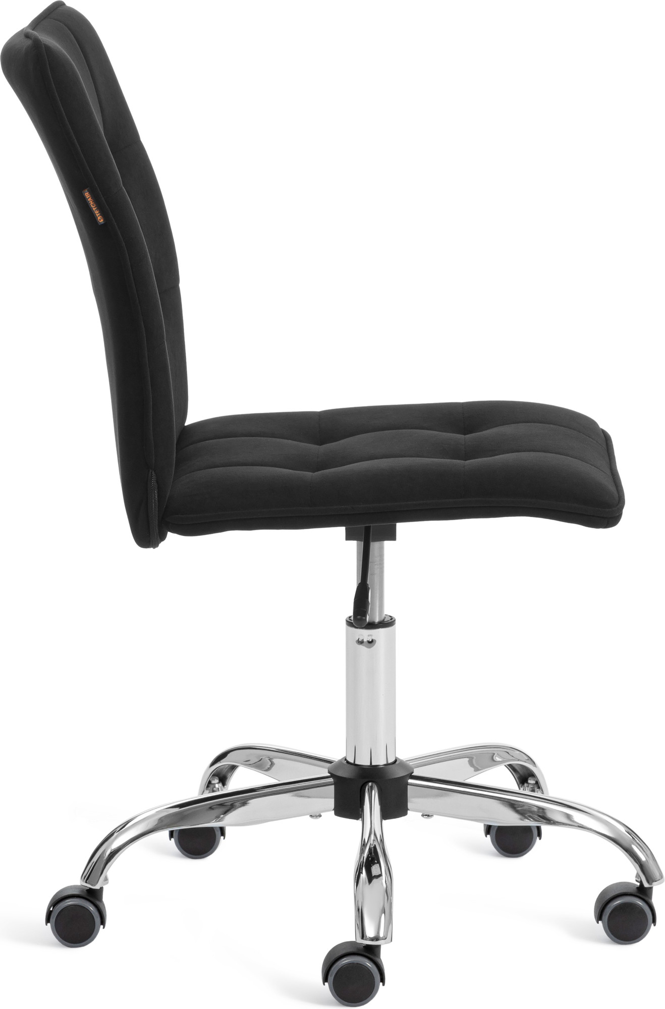 Кресло офисное Tetchair One 35 (велюр, черный) — фото 3