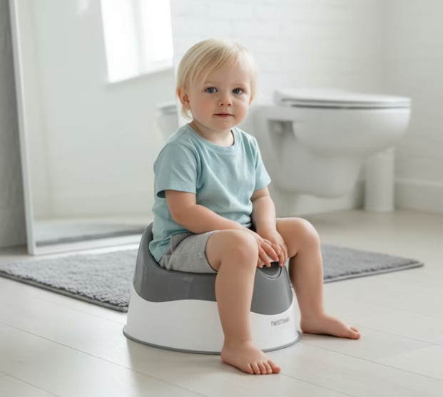Детский горшок Twistshake Potty / 78826 (пастельный серый) — фото 6