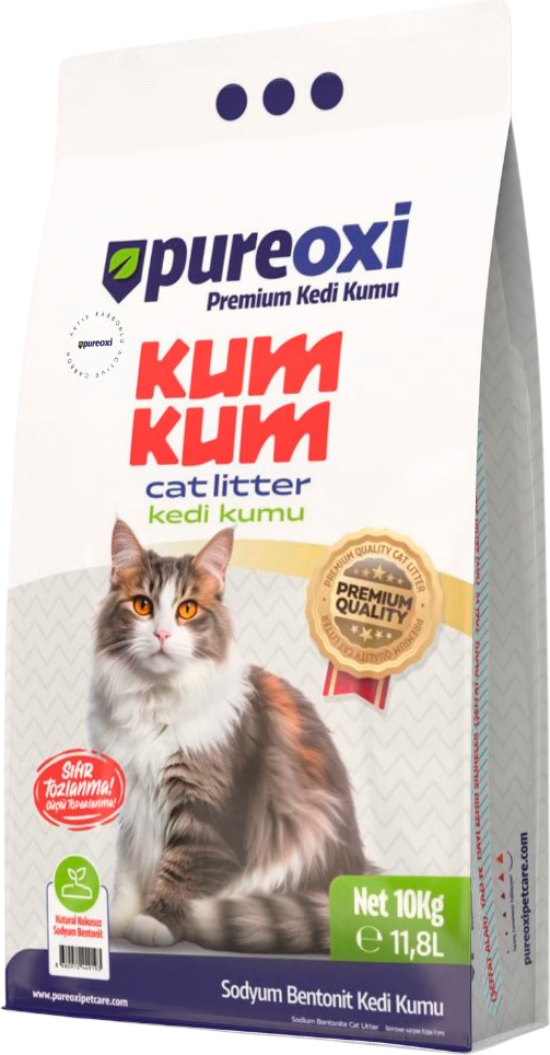 Наполнитель для туалета PureOxi Kum Kum Premium (10кг)