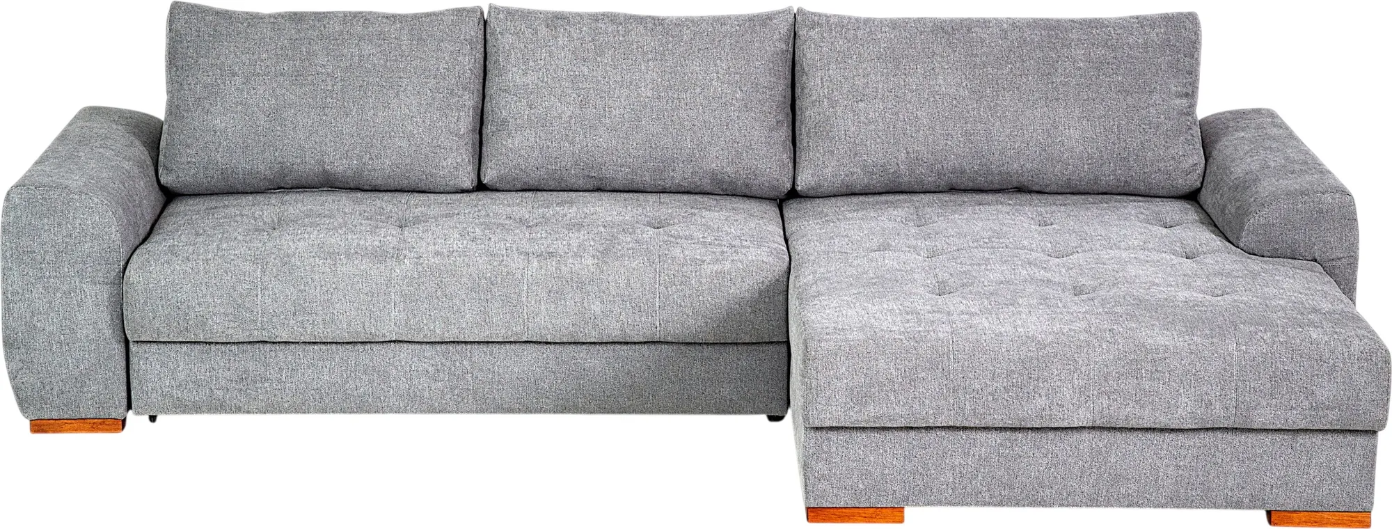 Диван угловой Домовой Evento 4УС (Santos Light Grey)