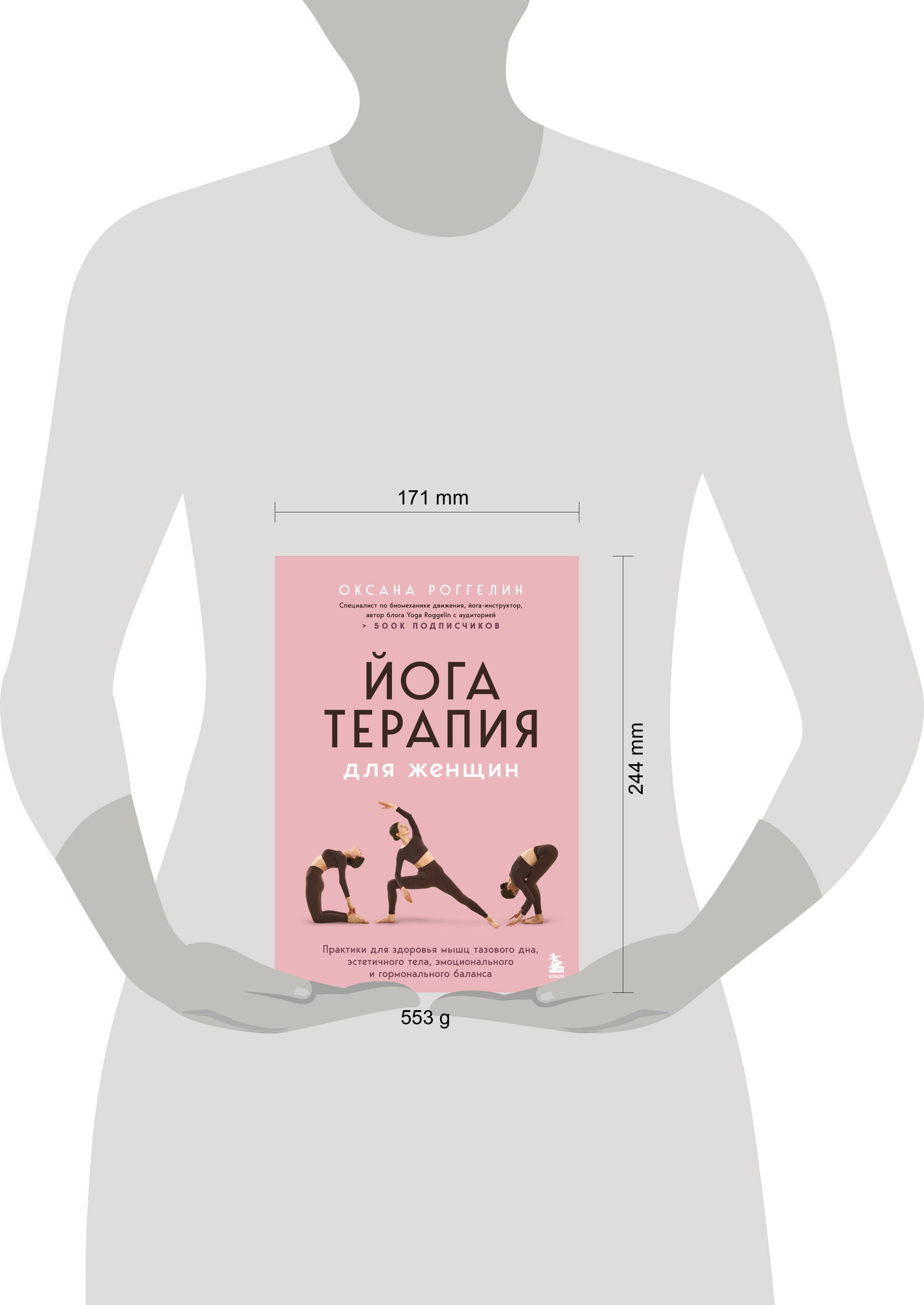Нехудожественная книга Бомбора Йогатерапия для женщин (Роггелин Оксана 9785042180637) — фото 4