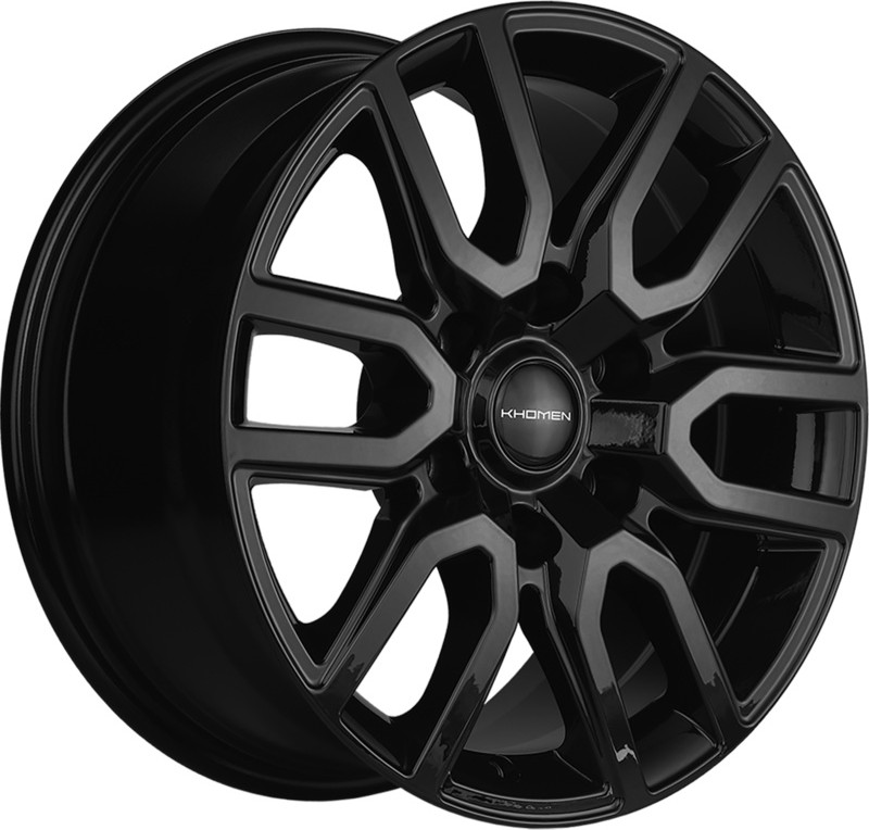 Литой диск Khomen KHW1723 Mazda BT50 17x8" 6x139.7мм DIA 93.1мм ET 45мм (Black)