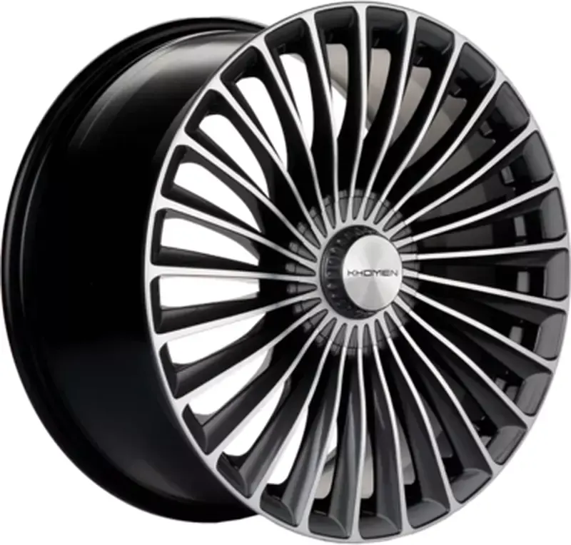 Литой диск Khomen KHW2008 Mercedes Rear 20x9.5" 5x112мм DIA 66.6мм ET 38мм (Gray FP)