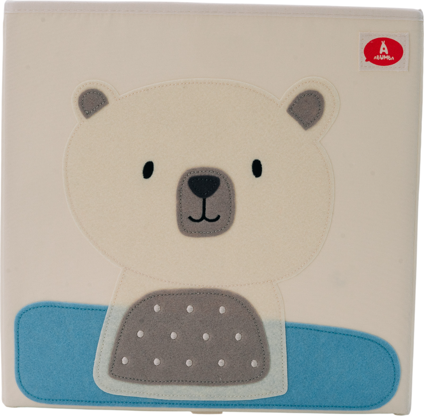 Коробка для хранения Abumba Home Животные / ABU-HB-3201 (белый мишка)