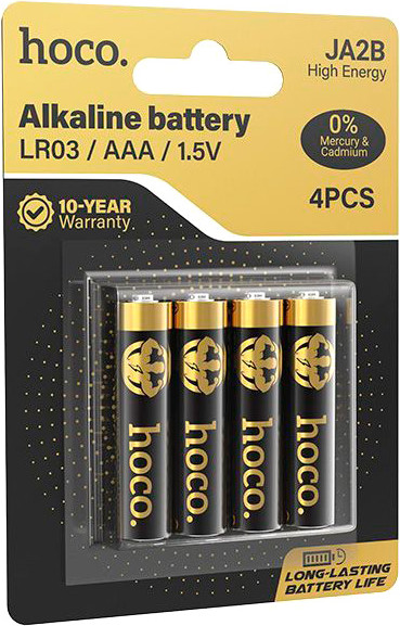 Комплект батареек Hoco LR03 Plus (4шт)