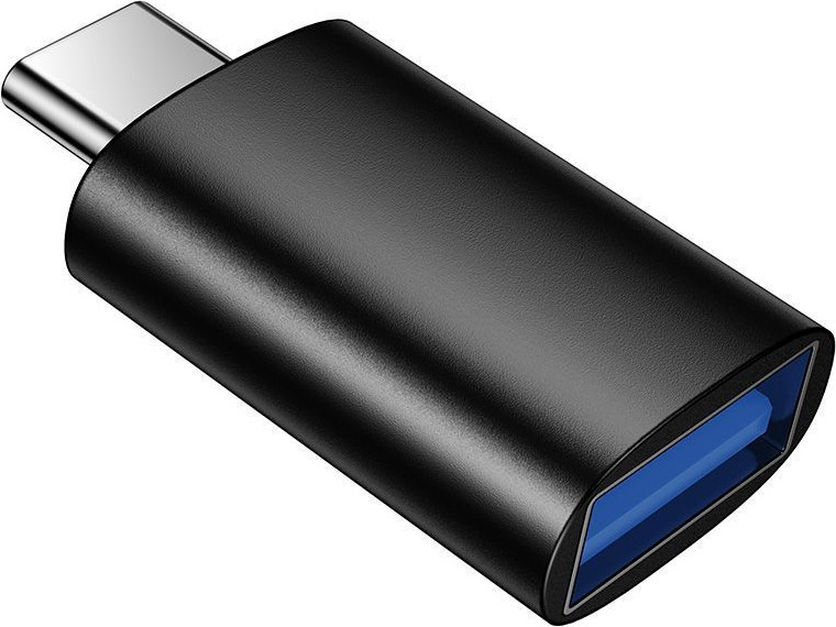 Адаптер Borofone BV26C Type-C-USB 3.0 (черный) — фото 3