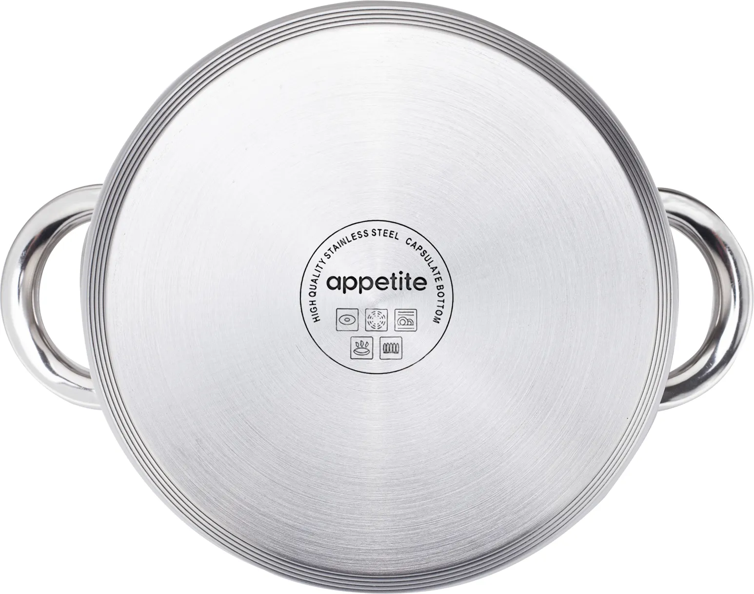 Набор кастрюль Appetite Silver WT20SET2 — фото 9