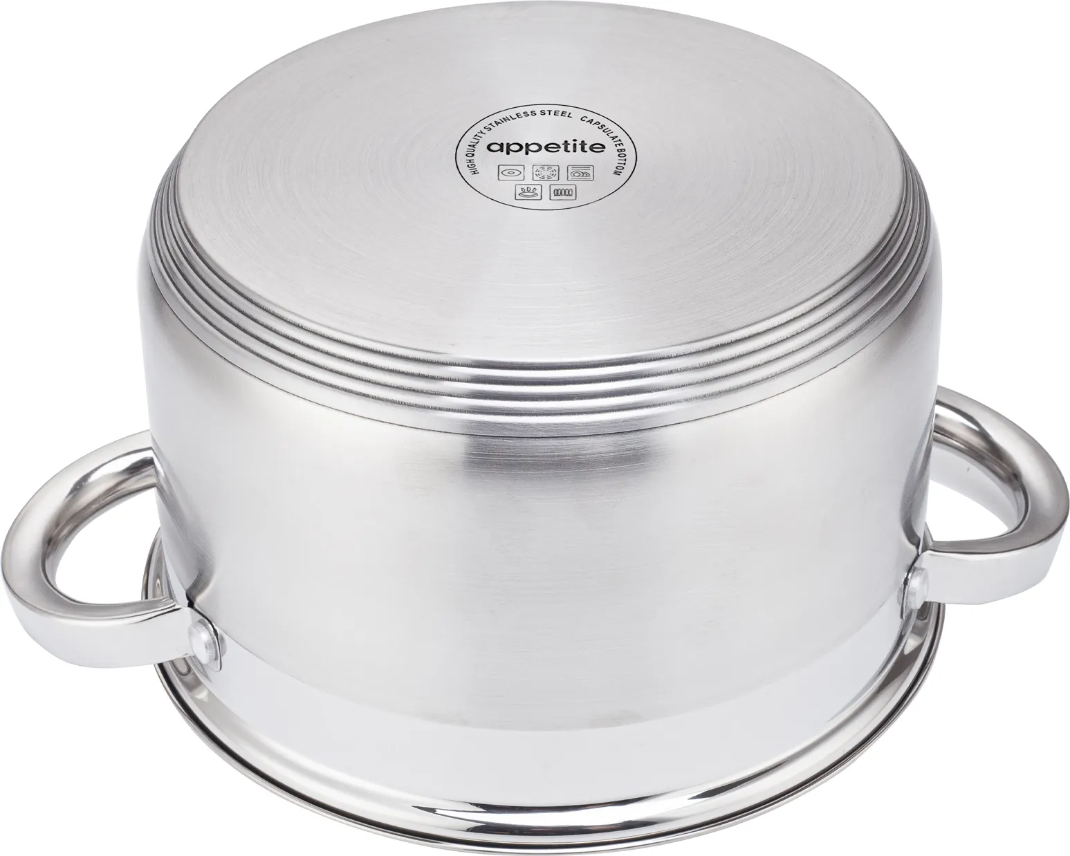 Набор кастрюль Appetite Silver WT20SET2 — фото 10