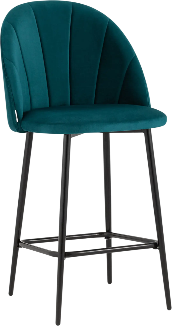 Стул барный Stool Group Логан SN LV-121-Ci-01P-01 (велюр изумрудный)