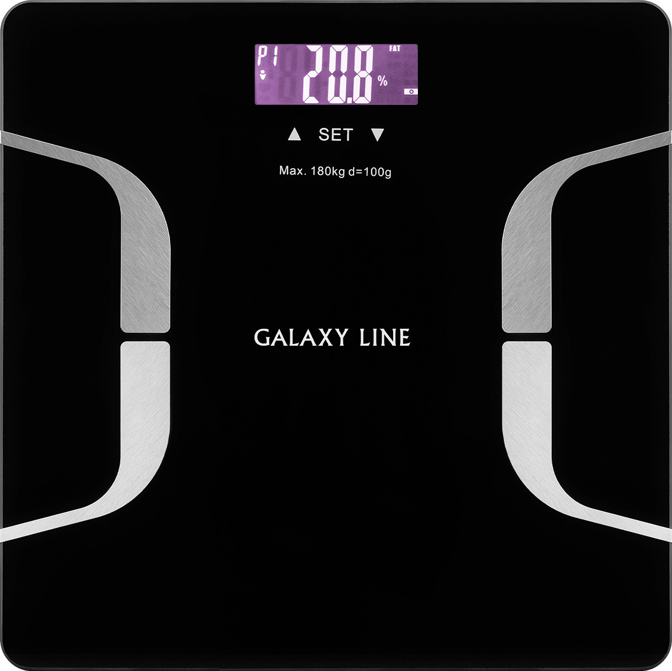 Напольные весы электронные Galaxy Line GL 4853 (черный)