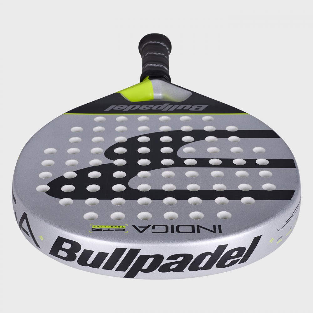 Ракетка для падел-тенниса Bullpadel Indiga Control 26 / 494417 (серый/черный) — фото 4