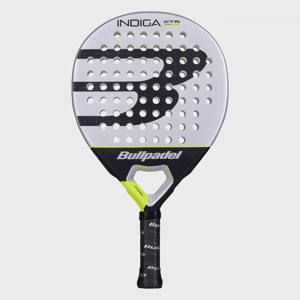 Ракетка для падел-тенниса Bullpadel Indiga Control 26 / 494417 (серый/черный) — фото 2