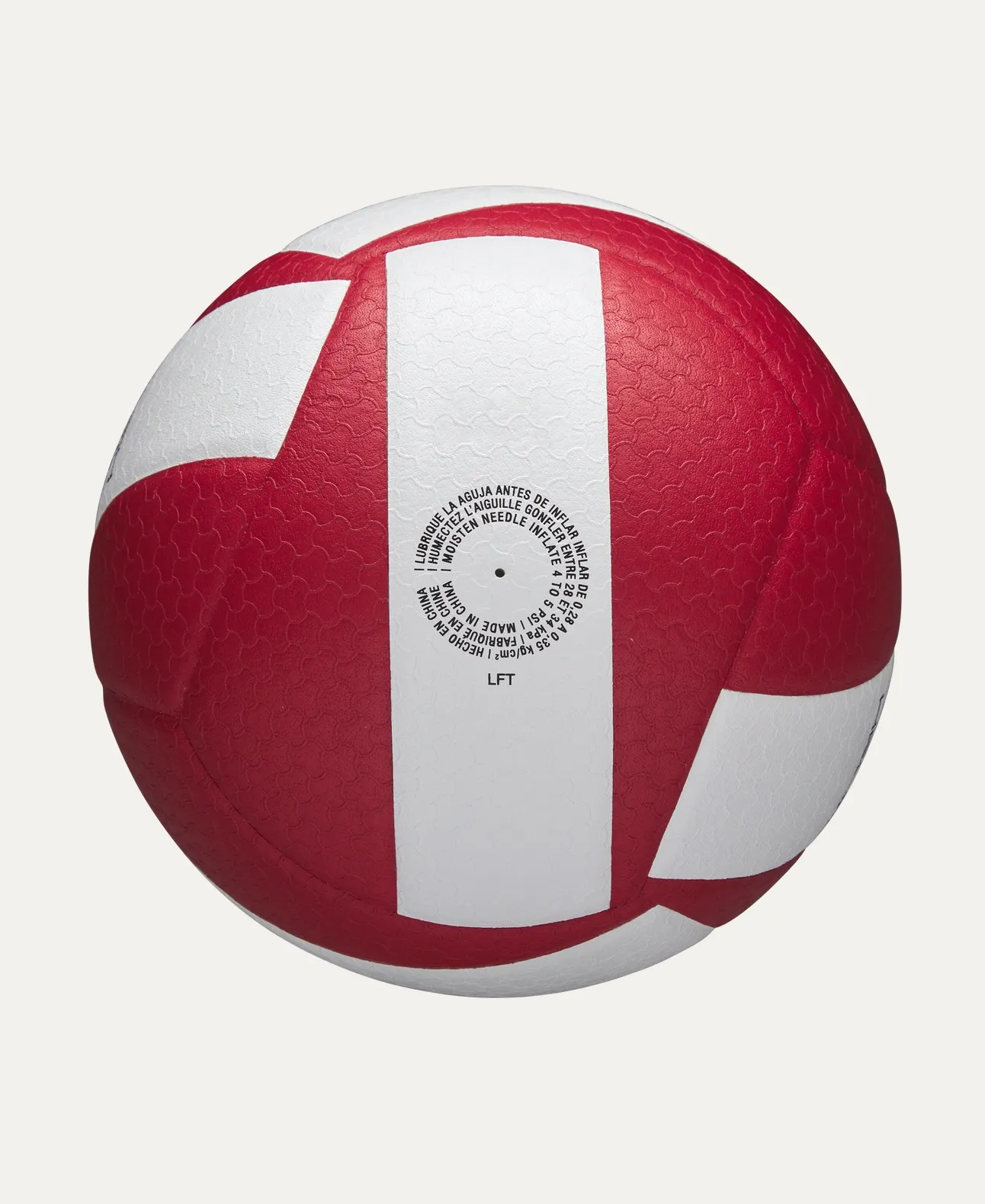 Мяч волейбольный Wilson Helix Vb Game Ball / WV1000501XBOF (красный/белый) — фото 6