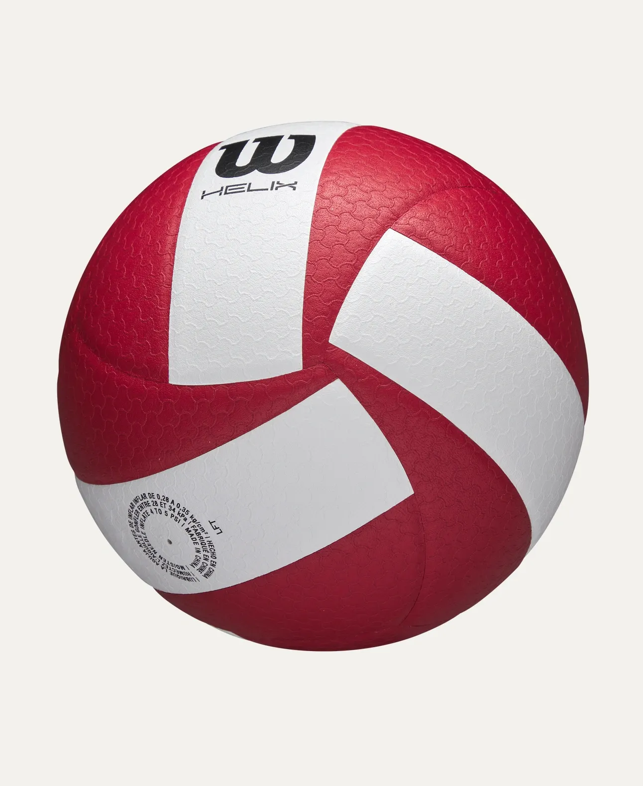 Мяч волейбольный Wilson Helix Vb Game Ball / WV1000501XBOF (красный/белый) — фото 4