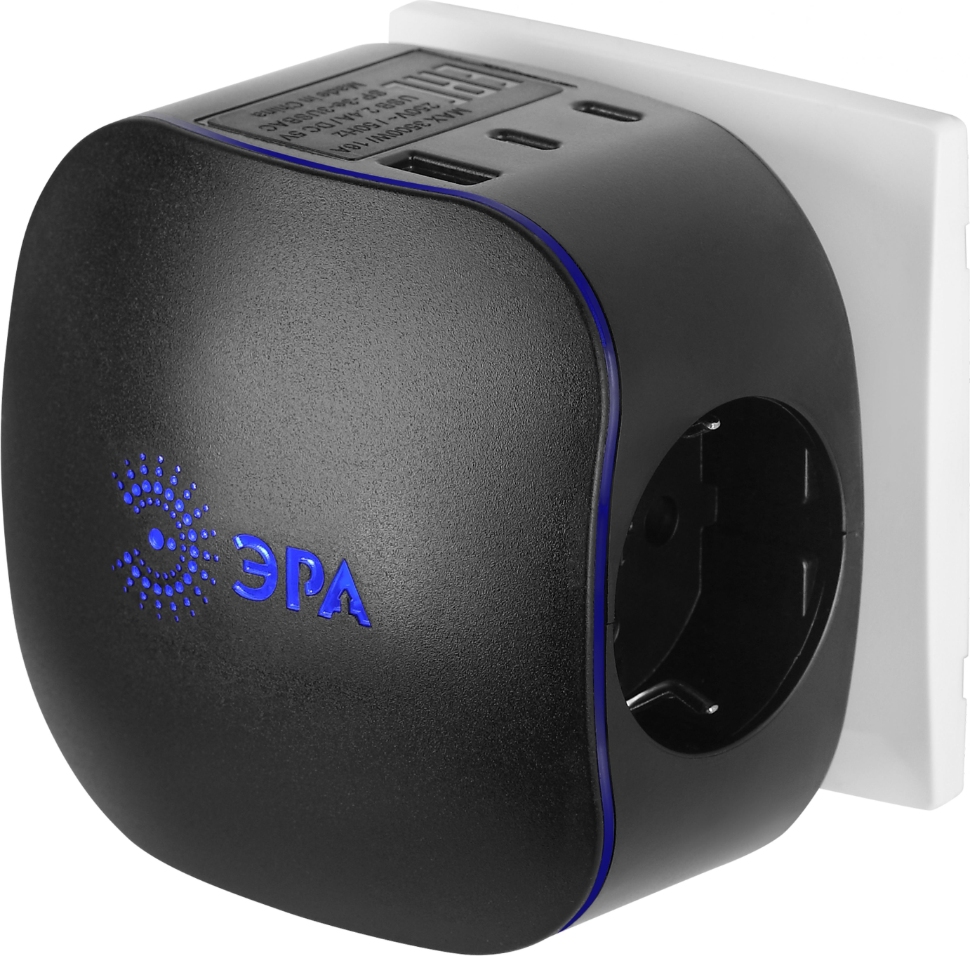 Электроразветвитель ЭРА SP-3e-3USBAC-B / Б0069082 — фото 6
