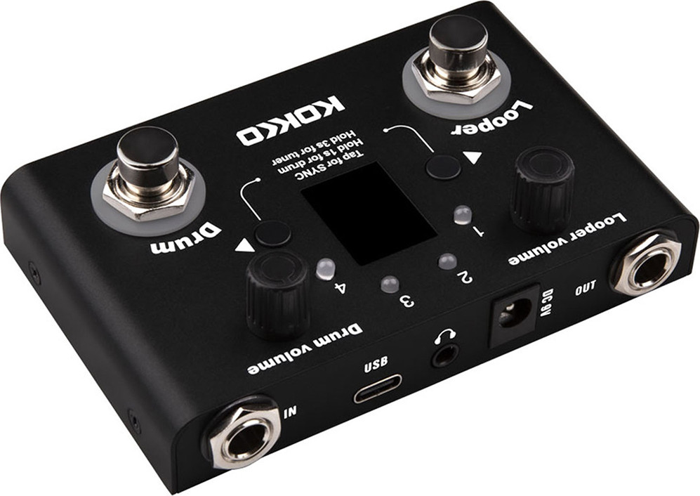 Педаль электрогитарная Kokko Drum Looper FLD-1 — фото 2