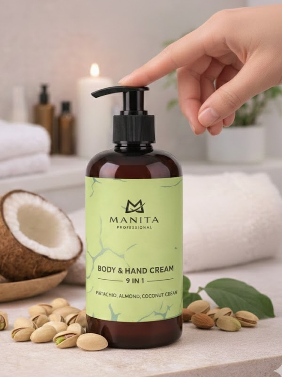 Крем для тела Manita Professional Pistachio, Almond, Coconut Cream (300мл) — фото 4