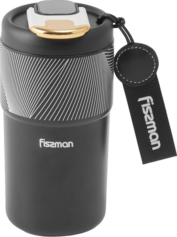 Термокружка Fissman 19787 (черный)