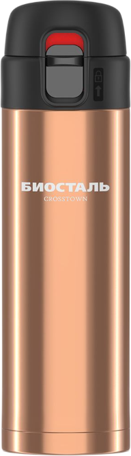 Термокружка Биосталь Crosstown Nmu-Br (420мл, античная бронза)