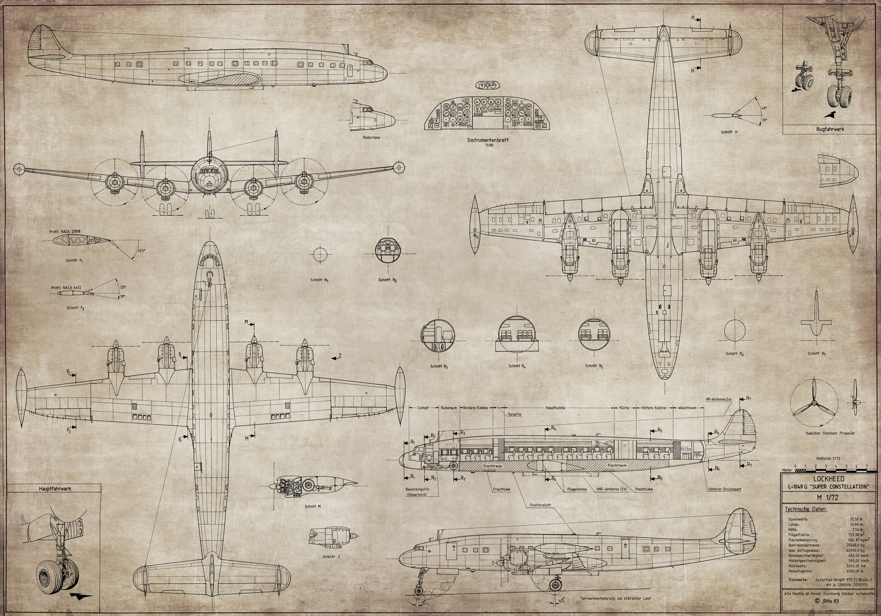 Фотообои листовые Citydecor Technic 12 (200x140см)