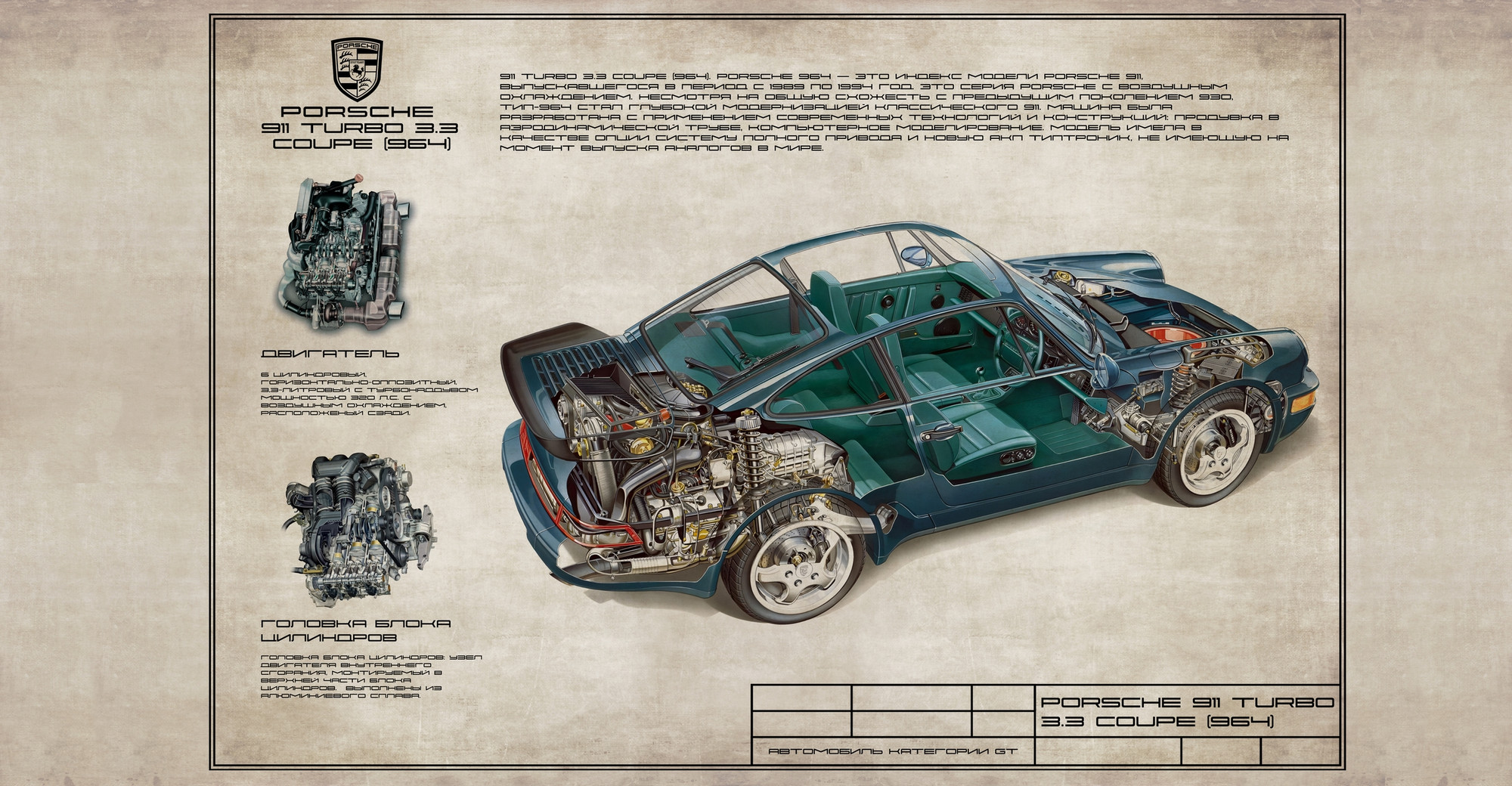 Фотообои листовые Citydecor Technic 22 (500x260см)