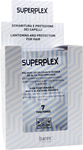 Порошок для осветления волос Barex Superplex Up To 7 (12x30г)