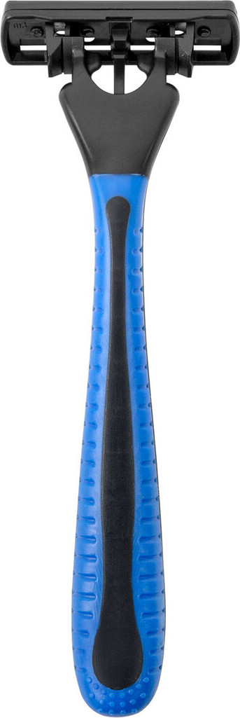 Набор бритвенных станков X-One одноразовые 3 лезвия / 700036 (5шт, синий) — фото 4