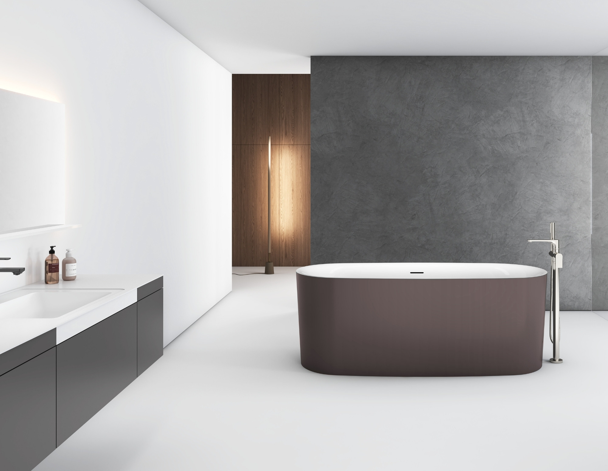 Ванна акриловая Roxen Kleo 220150-1778-GM 170x78 (Solid Surface) — фото 4