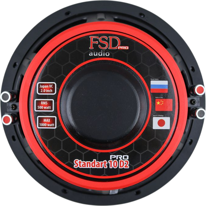 Головка сабвуфера FSD audio Standart 10 D2 Pro — фото 2
